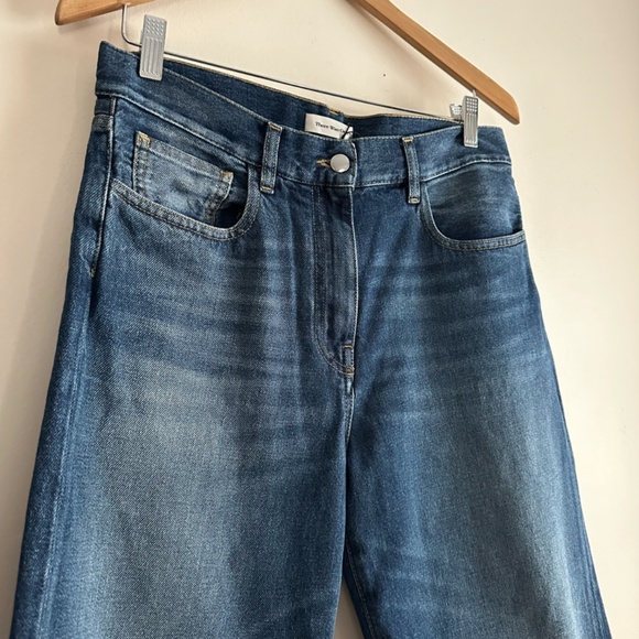 There Was One. • Wide Leg Denim in Medium Blue - Picture 5 of 10